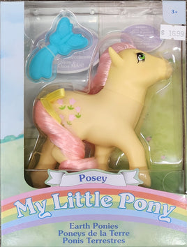 My Little Pony Retro Earth Ponies Posey Brushable Figurine