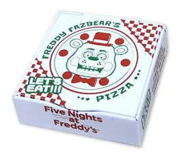 Five Nights at Freddy's Sour Orange Pizza Slices Candy Tin