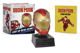 Iron Man Light-Up Metal Helmet Mini Prop Replica Kit
