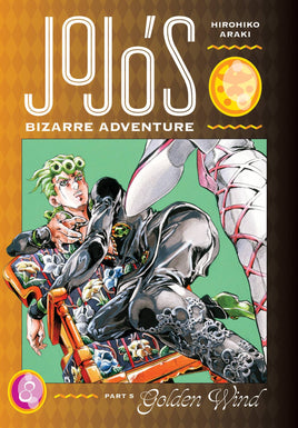 Jojo's Bizarre Adventure Part 5 Golden Wind Vol. 8 HC