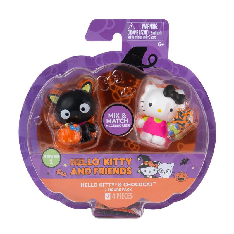 Jazwares Hello Kitty and Friends Halloween Series 1 Figure 2-Pack