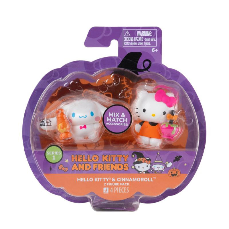 Jazwares Hello Kitty and Friends Halloween Series 1 Figure 2-Pack