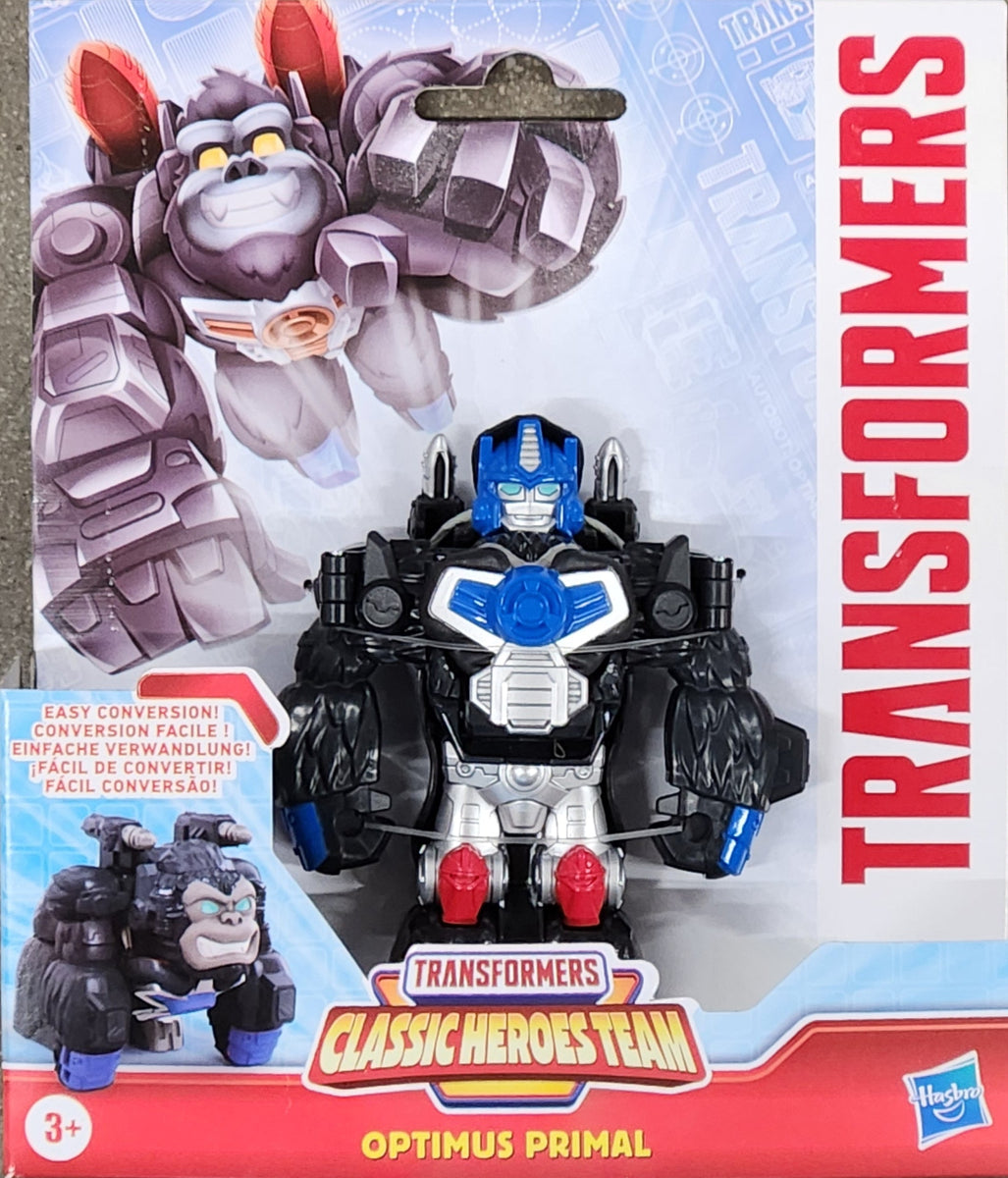 Transformers: R.E.D. Optimus Primal Kids Toy Action Figure for Boys and Girls Ages 8 9 10 11 12 and Up (6