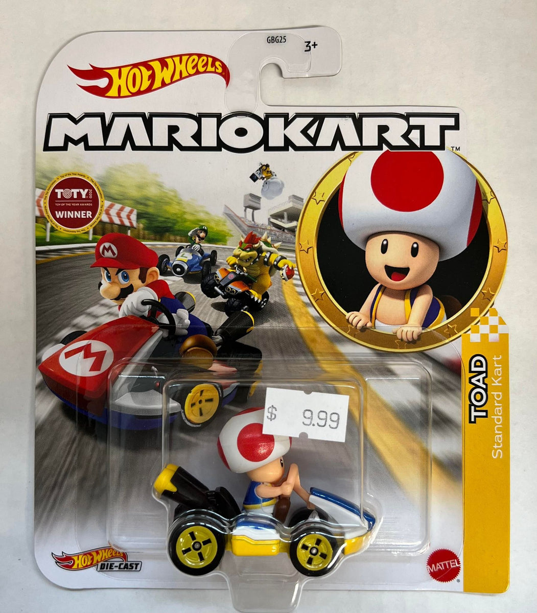 Hot Wheels Mario Kart Toad (Standard Kart) St. Mark's Comics