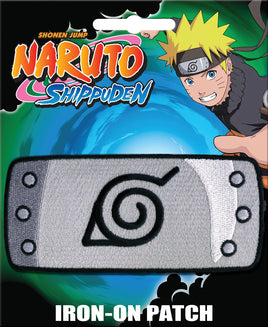 Naruto Leaf Village Headband Iron-On Patch