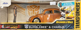 Jada Hollywood Rides Transformers Bumblebee & Charlie 1:24 Scale Diecast Vehicle