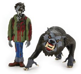 Neca Toony Terrors An American Werewolf in London Jack Goodman & Kessler Wolf 2-Pack