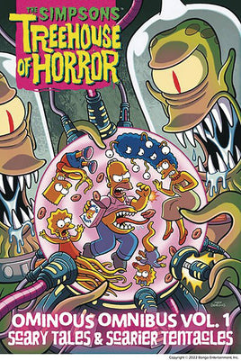 Simpsons Treehouse of Horror Ominous Omnibus Vol. 1 Scary Tales & Scarier Tentacles HC