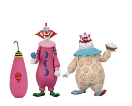 Neca Toony Terrors Killer Klowns from Outer Space Slim & Chubby Figurines 2-Pack