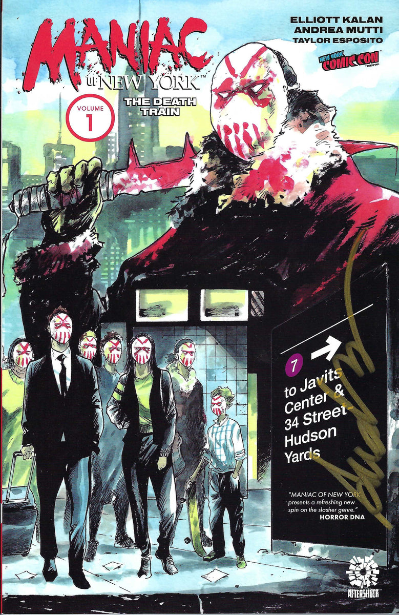Maniac of New York Vol. 1 The Death Train TP [NYCC Variant Cover