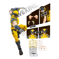 
              Blokees Marvel Champion Class Wolverine (Deadpool & Wolverine) Model Kit
            