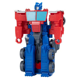 Transformers EarthSpark 1-Step Flip Changer Optimus Prime [2024 Package Refresh]