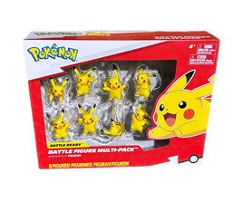 Jazwares Pokemon Battle Ready Battle Figure Pikachu Figurine 8-Pack