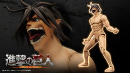 Kotobukiya Attack on Titan Eren Yeager Non Scale Full Action Plastic Model Kit