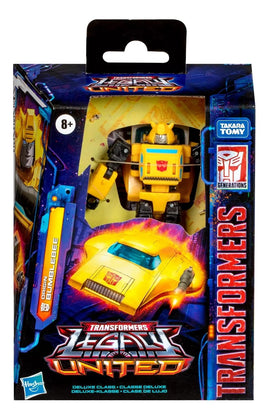 Transformers Generations Legacy United Deluxe Class Origin Bumblebee Action Figure