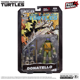 McFarlane Toys Teenage Mutant Ninja Turtles IDW Page Punchers Donatello Action Figure