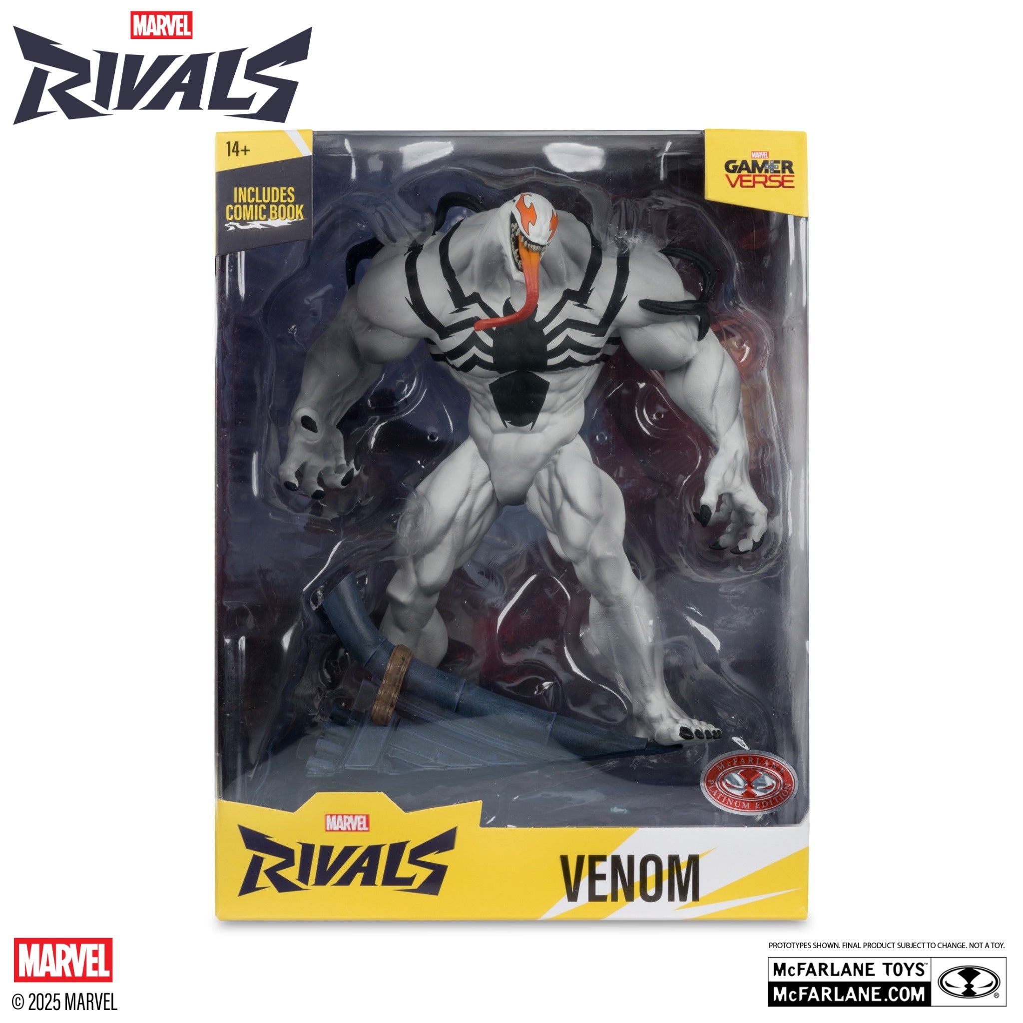 McFarlane Toys Marvel Rivals Collection Anti-Venom (Red Platinum