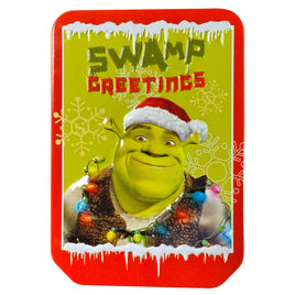 Shrek the Halls Sour Green Apple Holiday Candy Tin