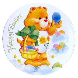 Care Bears Happy Easter Springtime Sweets Green Apple Sours Candy Tin