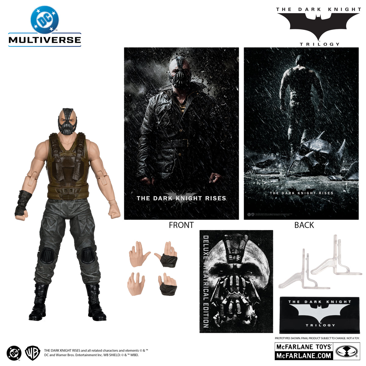 McFarlane Toys DC Multiverse Deluxe Theatrical Edition Bane (Dark Knig ...