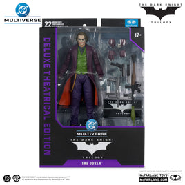 McFarlane Toys DC Multiverse Deluxe Theatrical Edition Joker (Dark Knight Trilogy) Action Figure