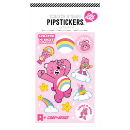 Pipstickers Care Bears: Unlock the Magic Scratch N' Sniff Strawberry Cheer Bear Sticker Pack