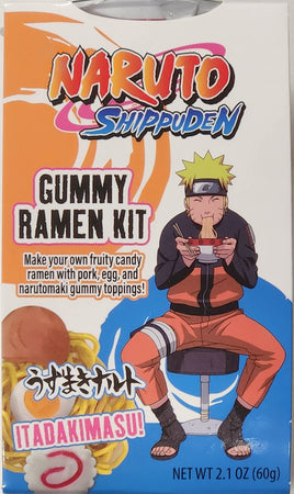 Naruto Shippuden Gummy Ramen Candy Kit