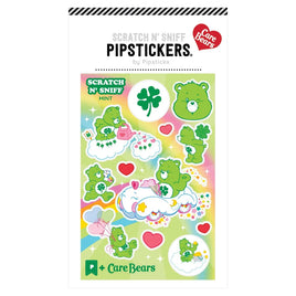 Pipstickers Care Bears (Classic) Scratch N' Sniff Mint Good Luck Bear Sticker Pack