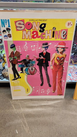Gorillaz Song Machine Poster