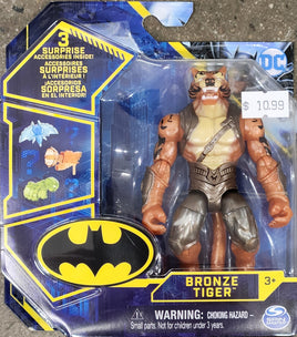 Spin Master Batman Bronze Tiger 4" Action Figure