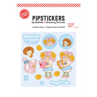 
              Pipstickers Strawberry Shortcake Scratch N' Sniff Vanilla Angel Cake Sticker Pack
            