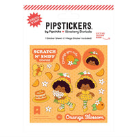 
              Pipstickers Strawberry Shortcake Scratch N' Sniff Orange Orange Blossom Sticker Pack
            