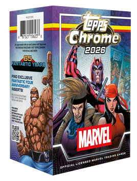 Topps Chrome Marvel Comics 2026 Trading Cards