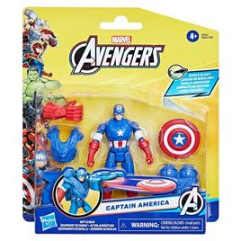 Hasbro Avengers Epic Hero Series Battle Gear Captain America 4" Action Figure