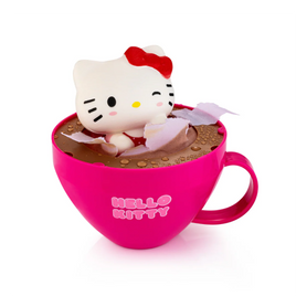 Hello Kitty Cappucino Cup Blind Pack Squishy Figurine