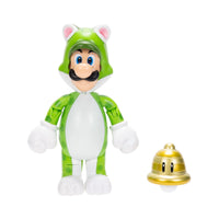 
              Jakks Pacific Super Mario Cat Luigi with Super Bell Action Figure
            