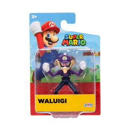 Jakks Pacific Super Mario Waluigi 2.5in Figurine