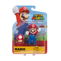 
              Jakks Pacific Super Mario Mario with Super Mushroom (Fists) Action Figure
            