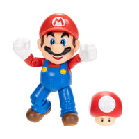 
              Jakks Pacific Super Mario Mario with Super Mushroom (Fists) Action Figure
            