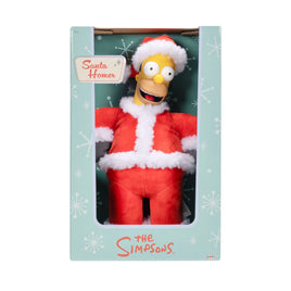 Jakks Pacific The Simpsons Santa Homer Plush Doll