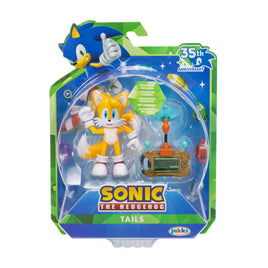 Jakks Pacific Sonic the Hedgehog 35th Anniversary Tails with Miles Electric Action Figure