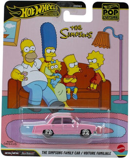 Hot Wheels Pop Culture The Simpsons Family Car Die Cast Vehicle