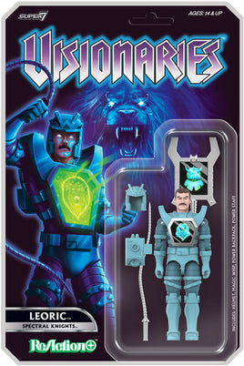 Super7 Visionaries ReAction+ Leoric Action Figure