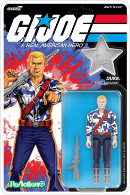 Super7 GI Joe ReAction+ Duke (USA 250) Action Figure