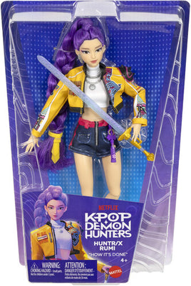 Mattel K-Pop Demon Hunters Huntr/x Rumi (How It's Done) Fashion Doll