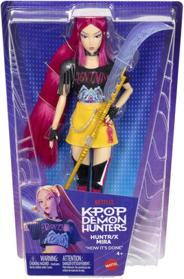 Mattel K-Pop Demon Hunters Huntr/x Mira (How It's Done) Fashion Doll