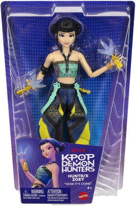 Mattel K-Pop Demon Hunters Huntr/x Zoey (How It's Done) Fashion Doll