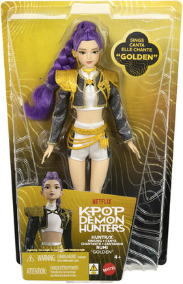 Mattel K-Pop Demon Hunters Huntr/x Rumi (Golden) Singing Fashion Doll