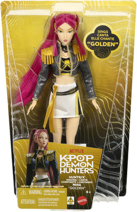 Mattel K-Pop Demon Hunters Huntr/x Mira (Golden) Singing Fashion Doll