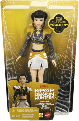 Mattel K-Pop Demon Hunters Huntr/x Zoey (Golden) Singing Fashion Doll